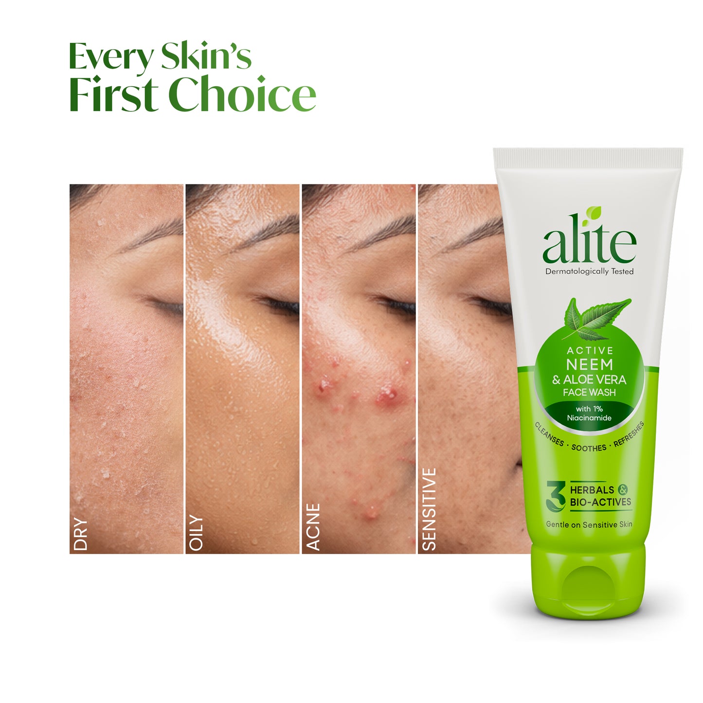 ALITE NEEM & ALOEVERA FACE WASH