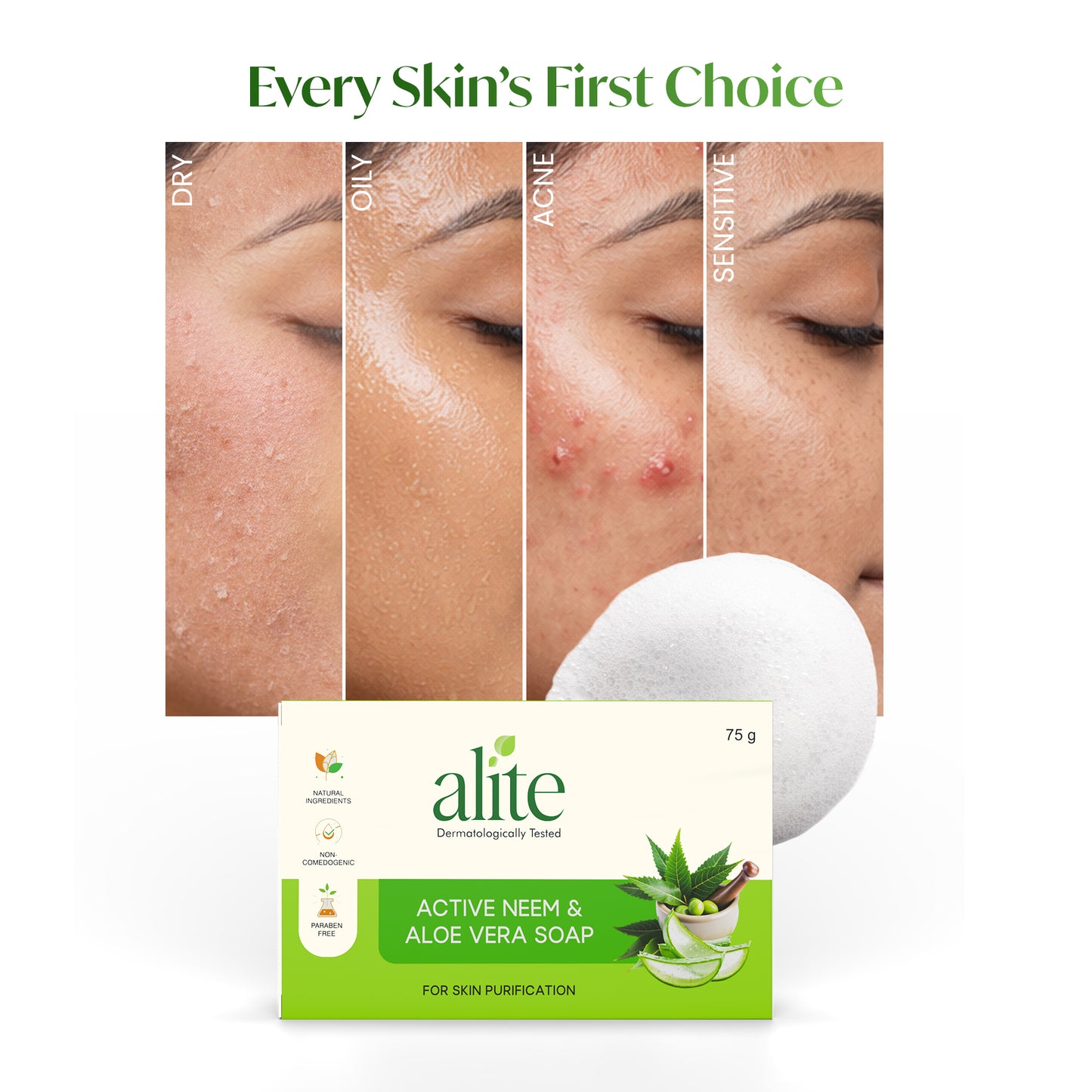 ALITE NEEM & ALOEVERA SOAP