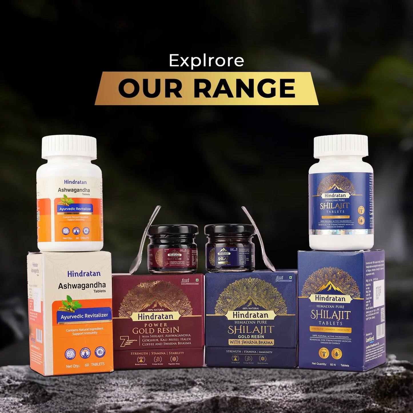 HINDRATAN Power Gold Resin 20 g