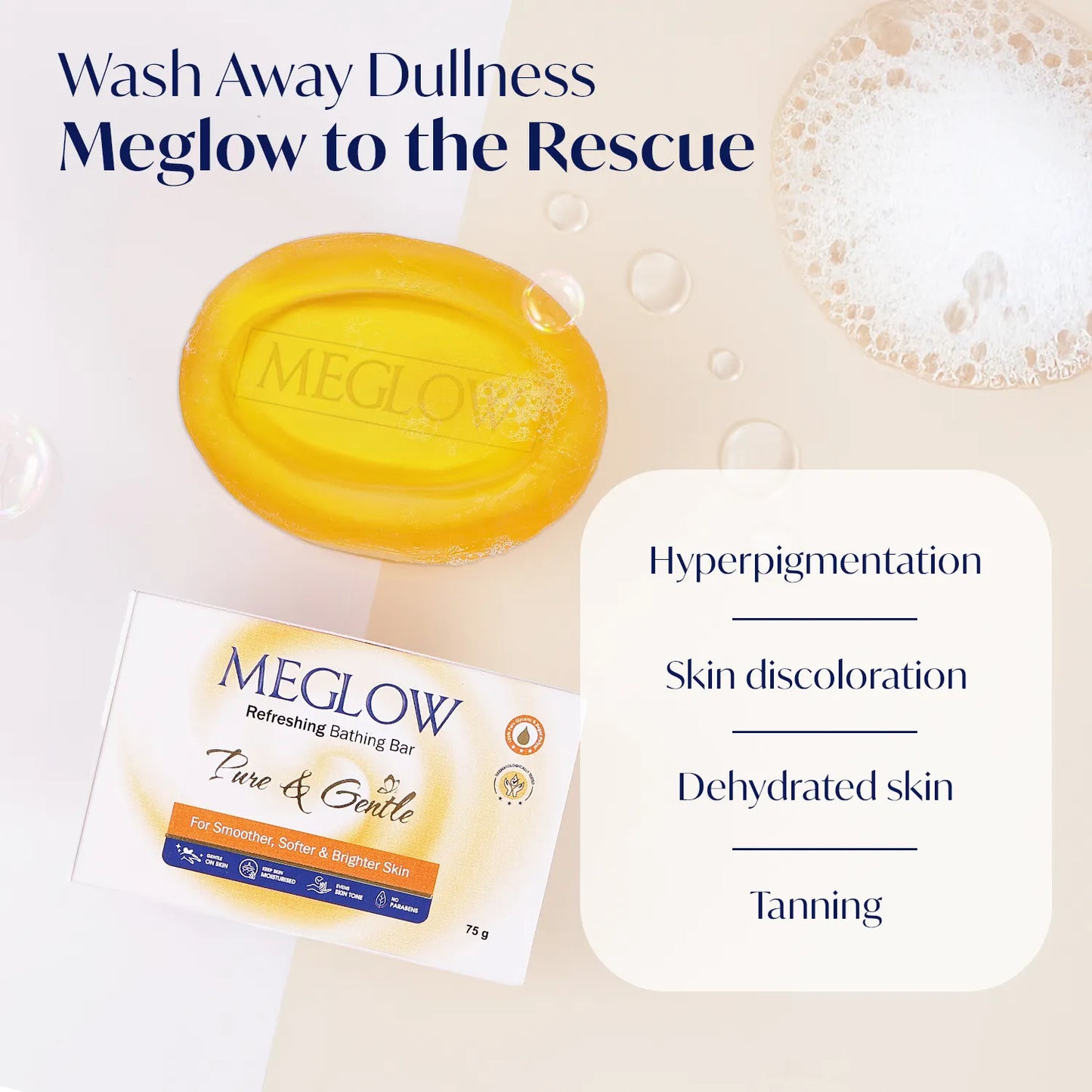 MEGLOW Refreshing Bathing Bar 75 g