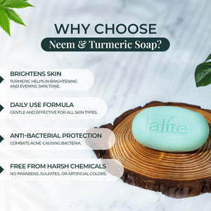ALITE Neem & Turmeric Soap 75 g