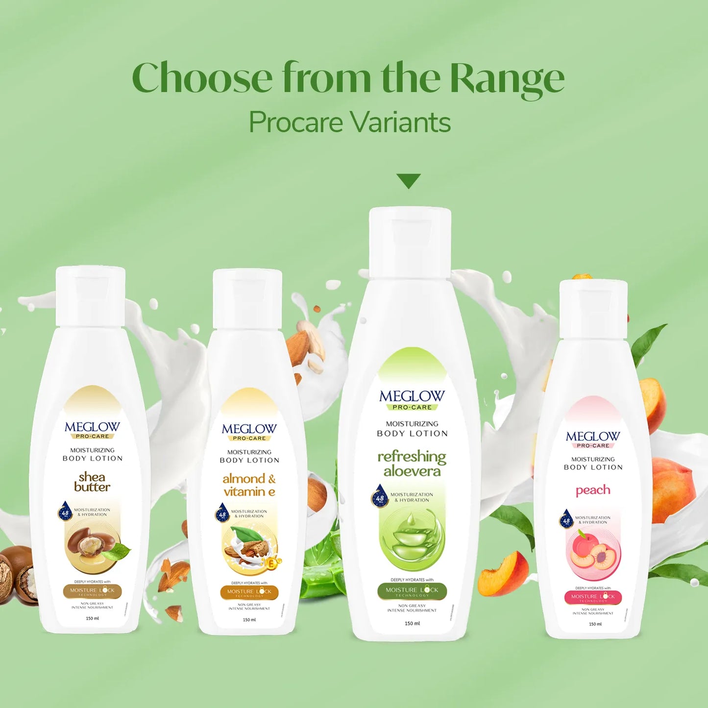 MEGLOW Body Lotion (Aloevera) 150 ml