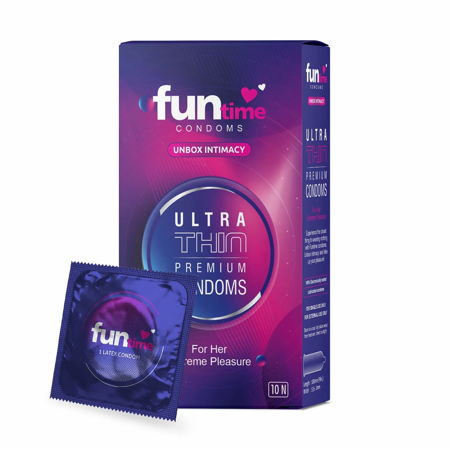 FLAVOURED DOTTED, RIBBED & CONTOURED CONDOMS (ULTRA THIN)
