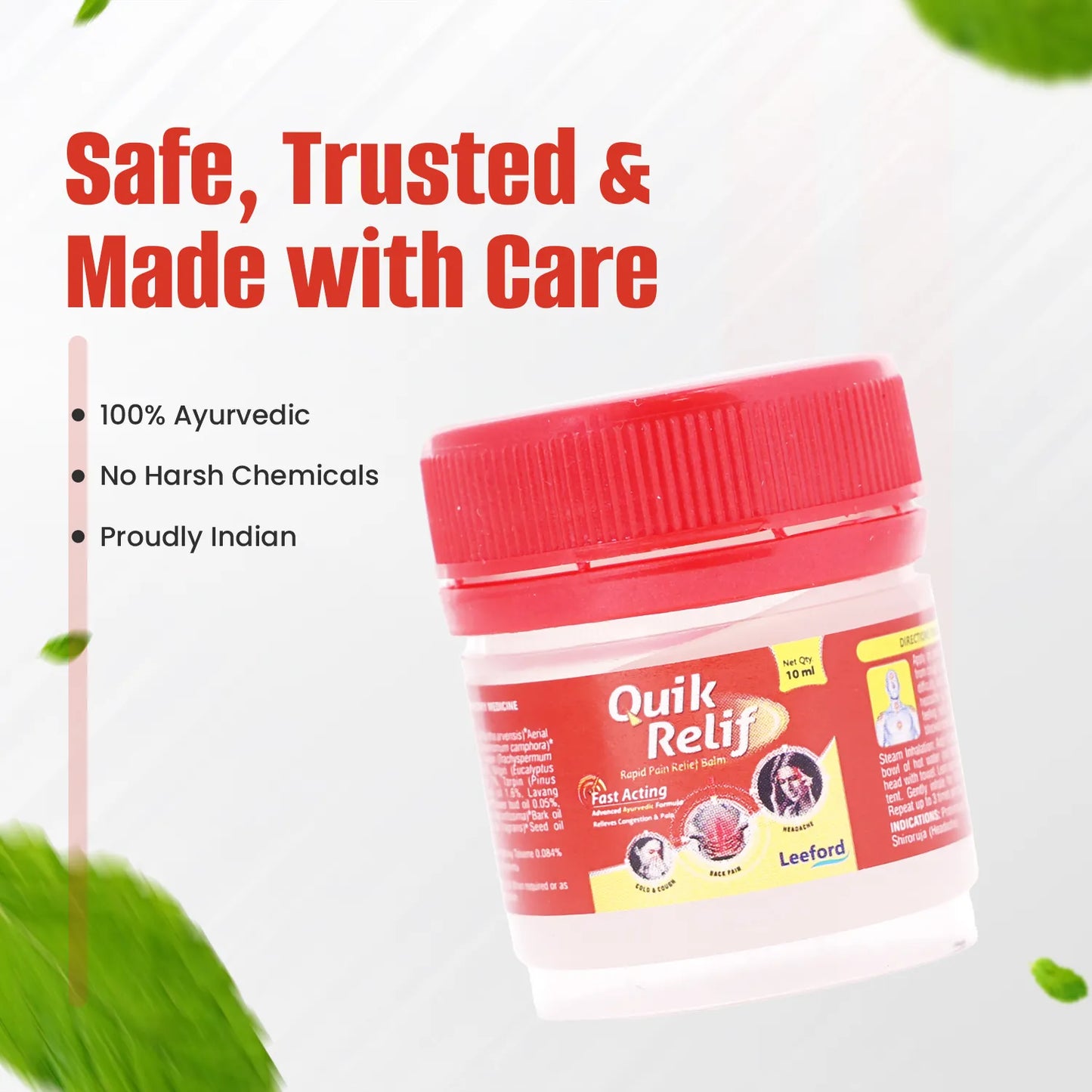 QUIK RELIF BALM 10 ml