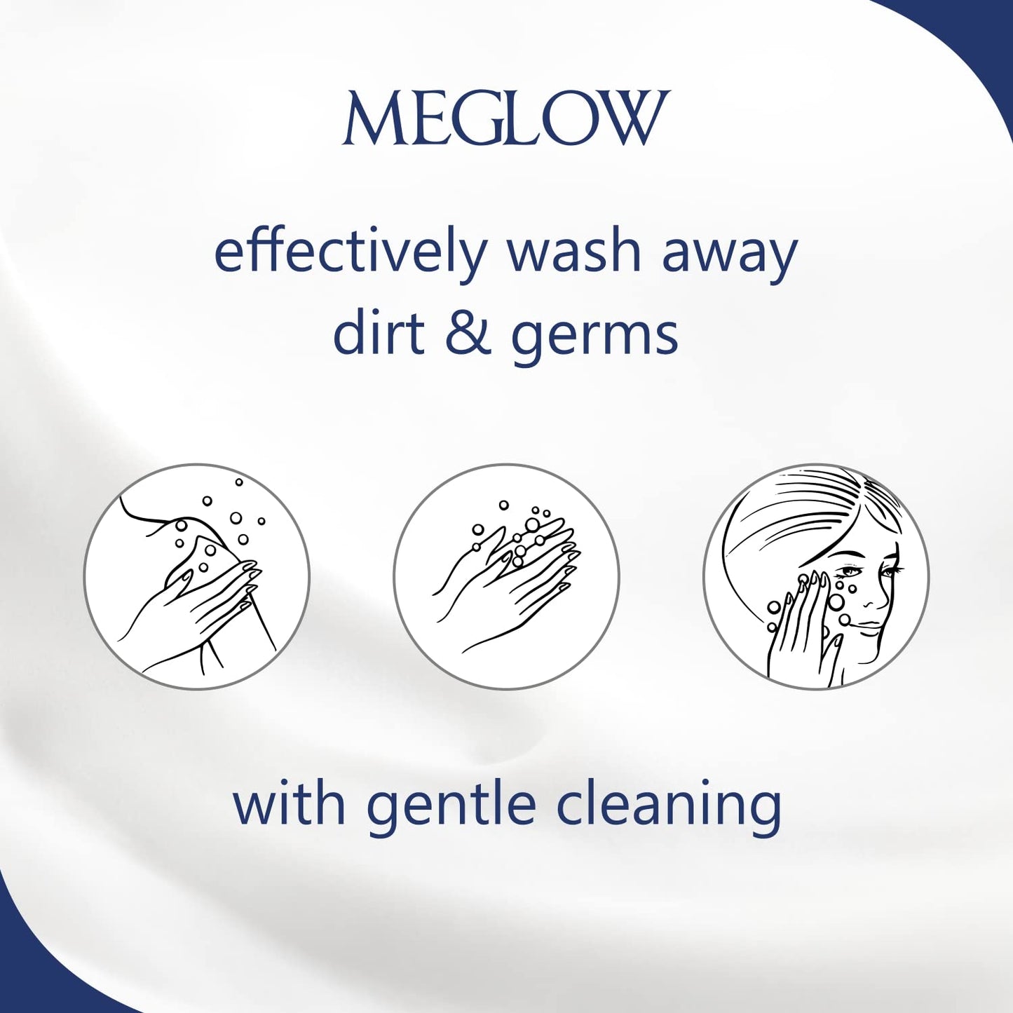 MEGLOW Luxurious Cream Bathing Bar 75 g