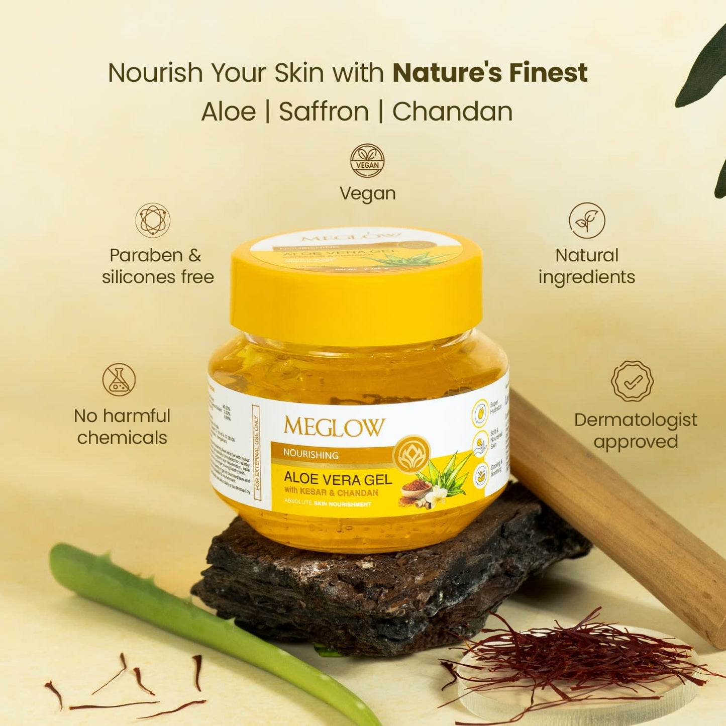 meglow-aloe-vera-gel-kesar-chandan-100-g