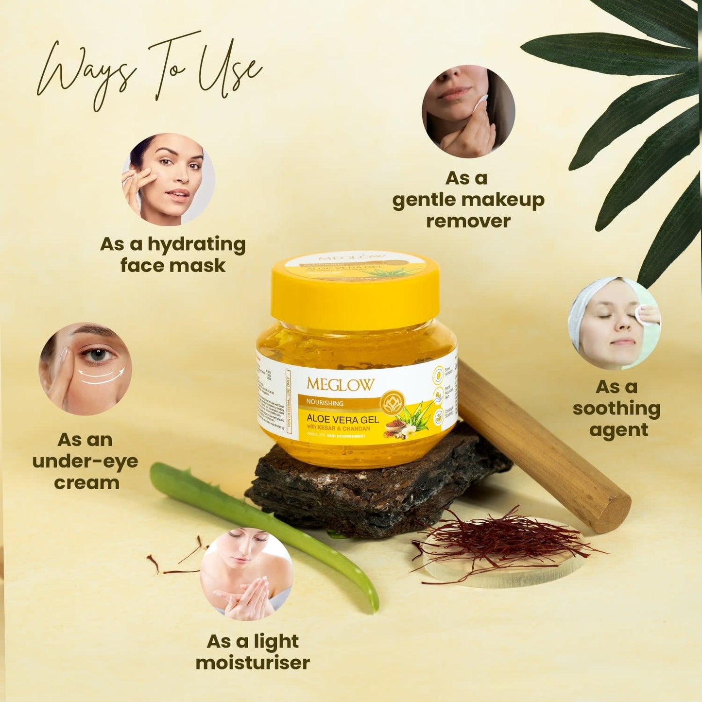 meglow-aloe-vera-gel-kesar-chandan-100-g
