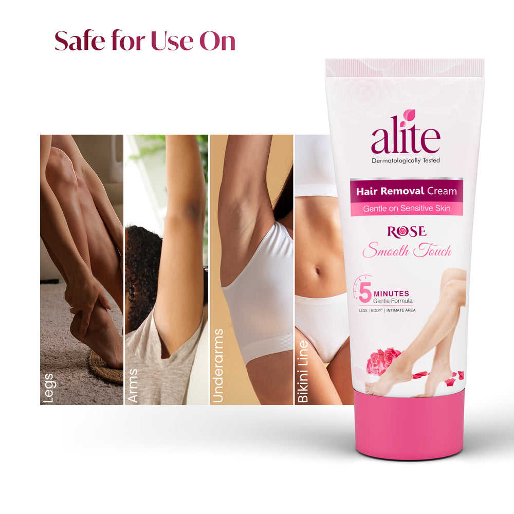 ALITE HAIR REMOVAL CREAM FOR WOMAN ( ROSE ) 30GM