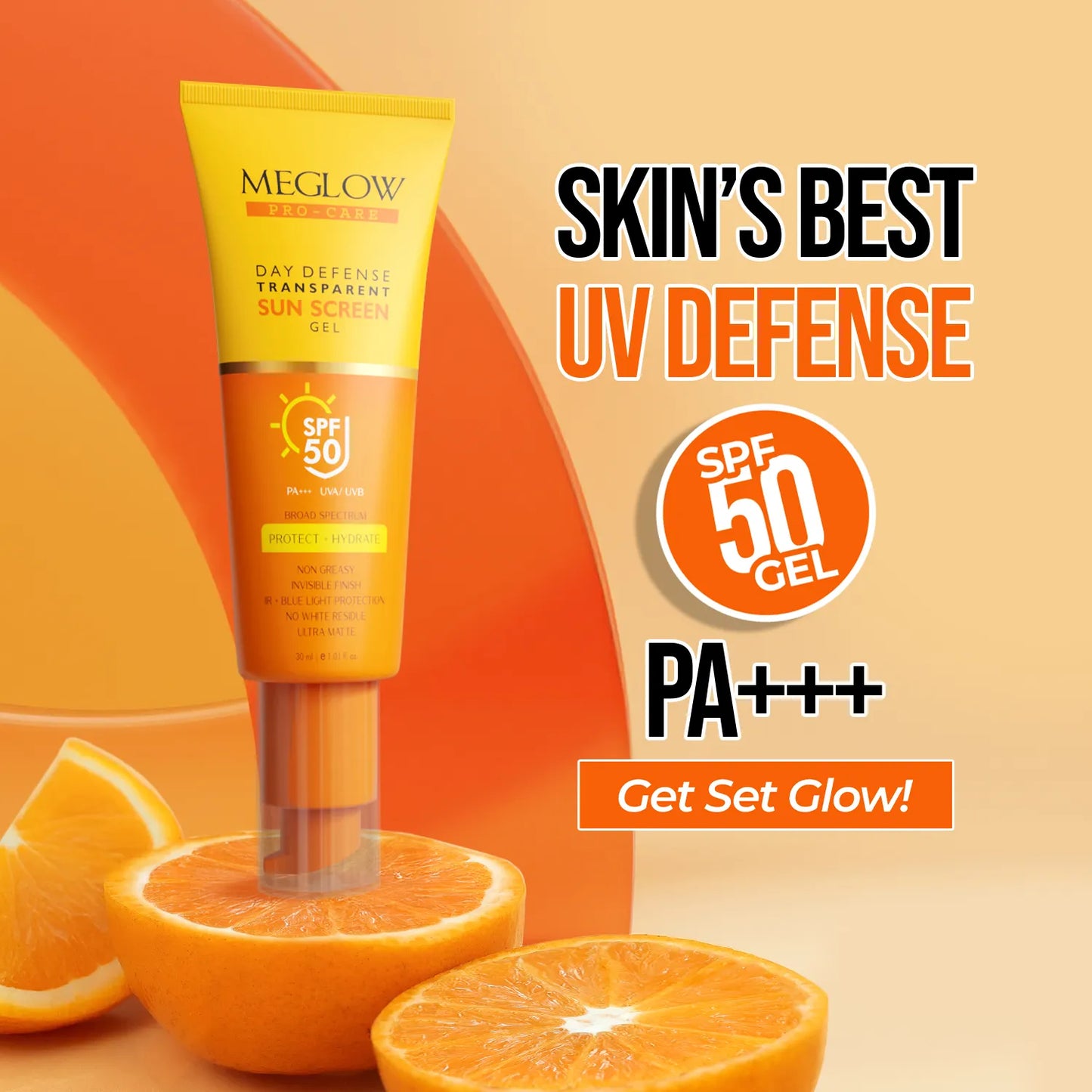 Meglow Sunscreen Gel SPF-50