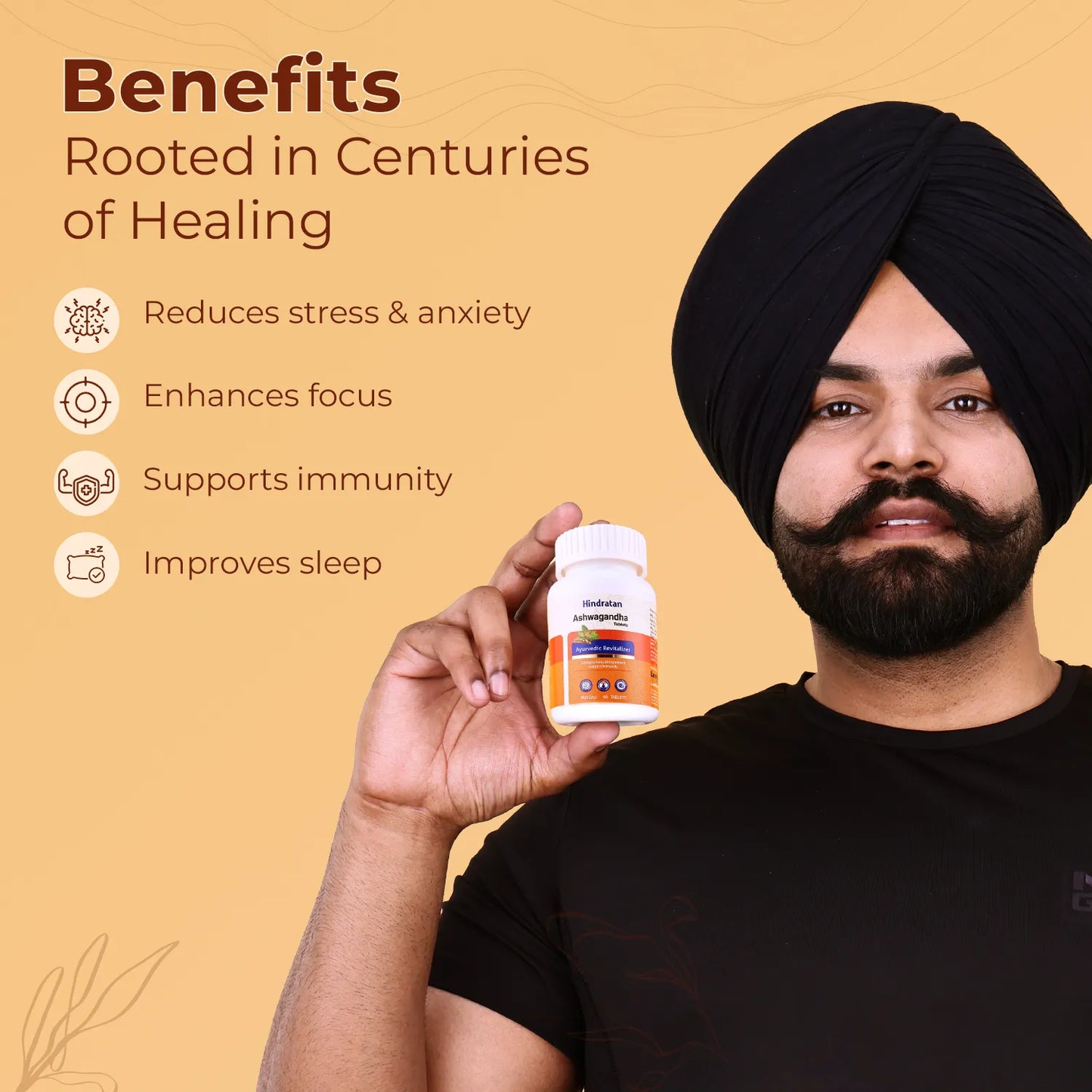 HINDRATAN Ashwagandha Tab 60 Tab
