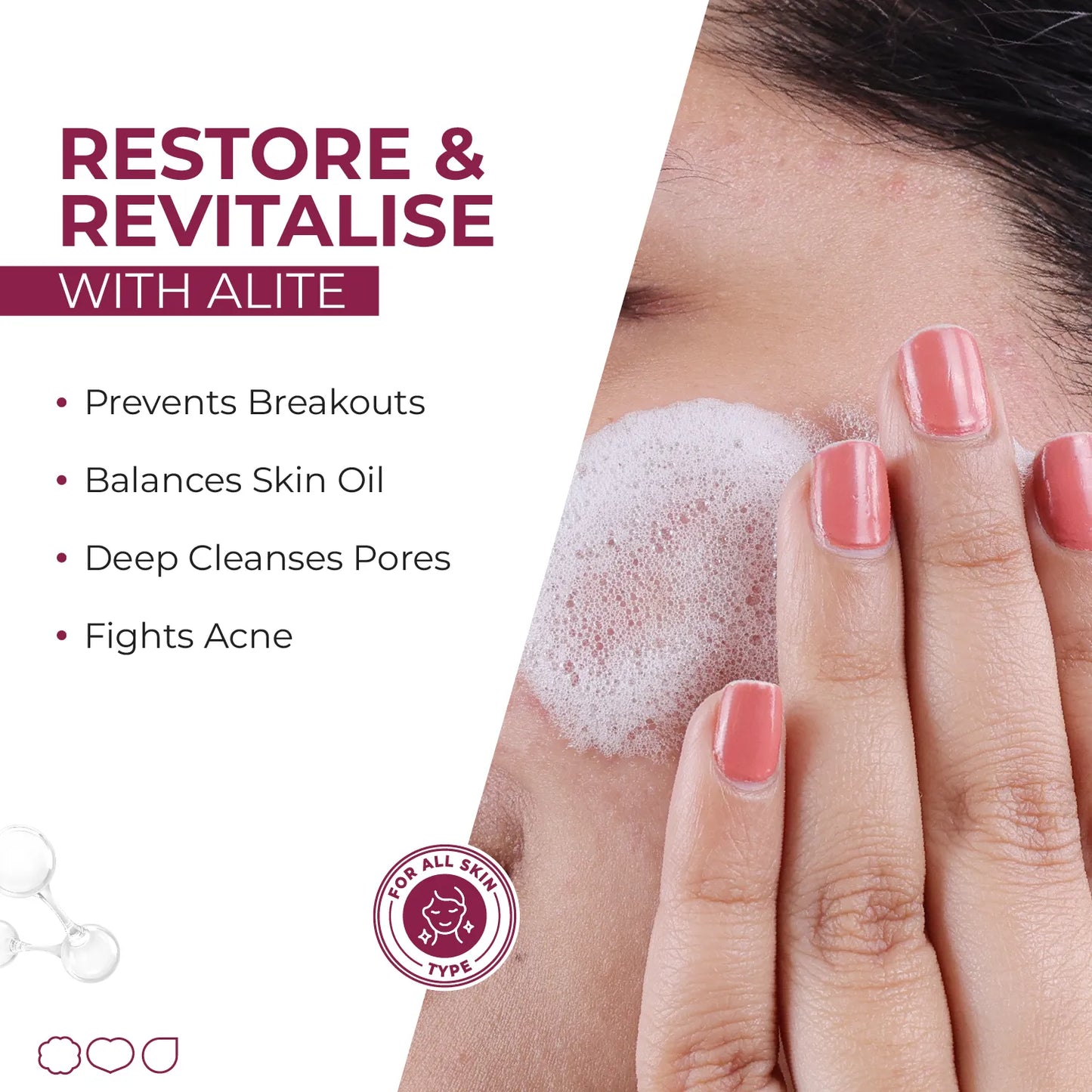 ALITE FOAMING FACE WASH