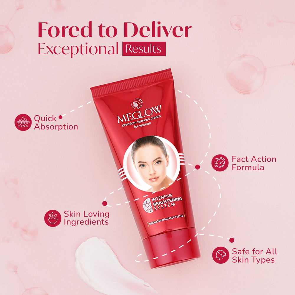 MEGLOW Women Brightening Cream 15 g
