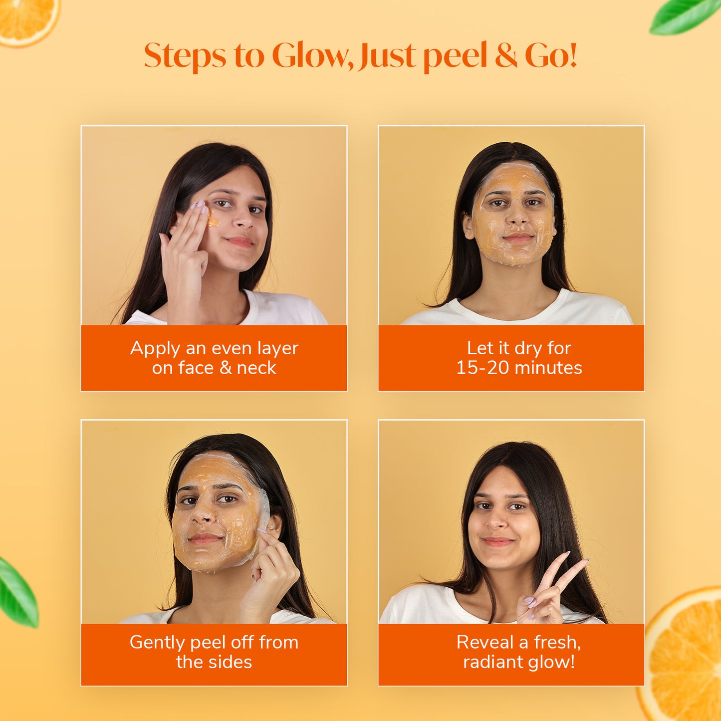 MEGLOW Orange Peel off Mask 70 g