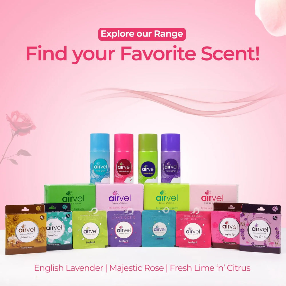 AIRVEL ROOM SPRAY (MAJESTIC ROSE)