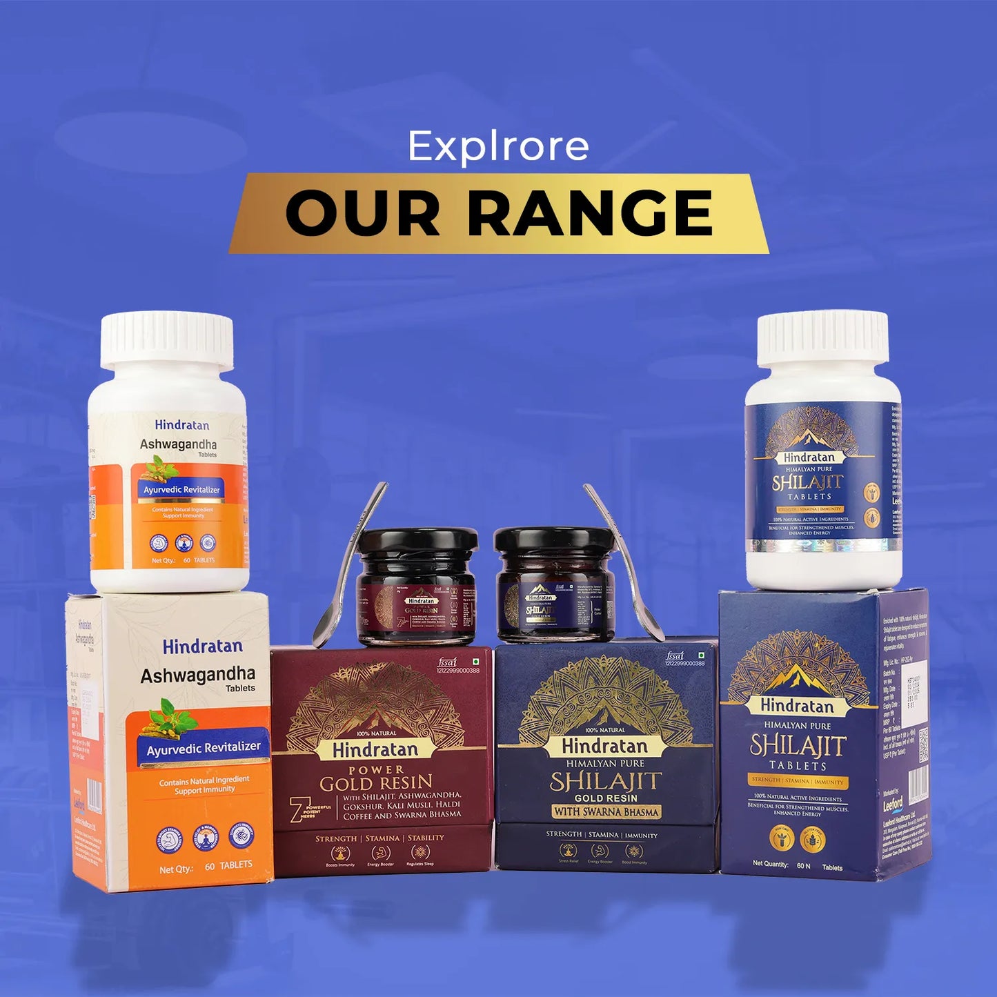 HINDRATAN Shilajit with Gold Resin 20 g