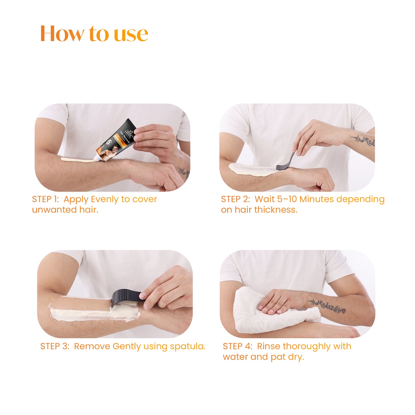 ALITE HAIR REMOVAL CREAM (MEN) (60 GM)