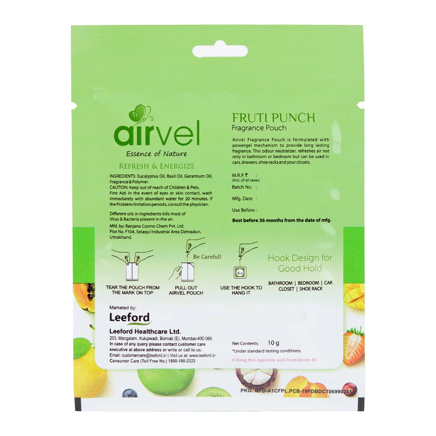 AIRVEL POUCH (FRUITY PUNCH)