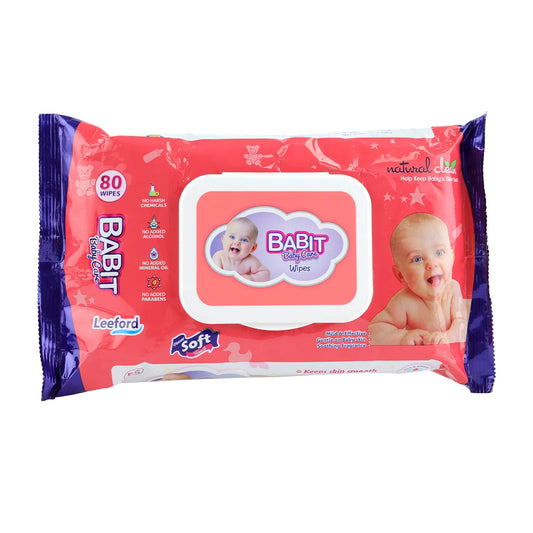 BABIT BABY WET WIPES 1 X 80 PCS