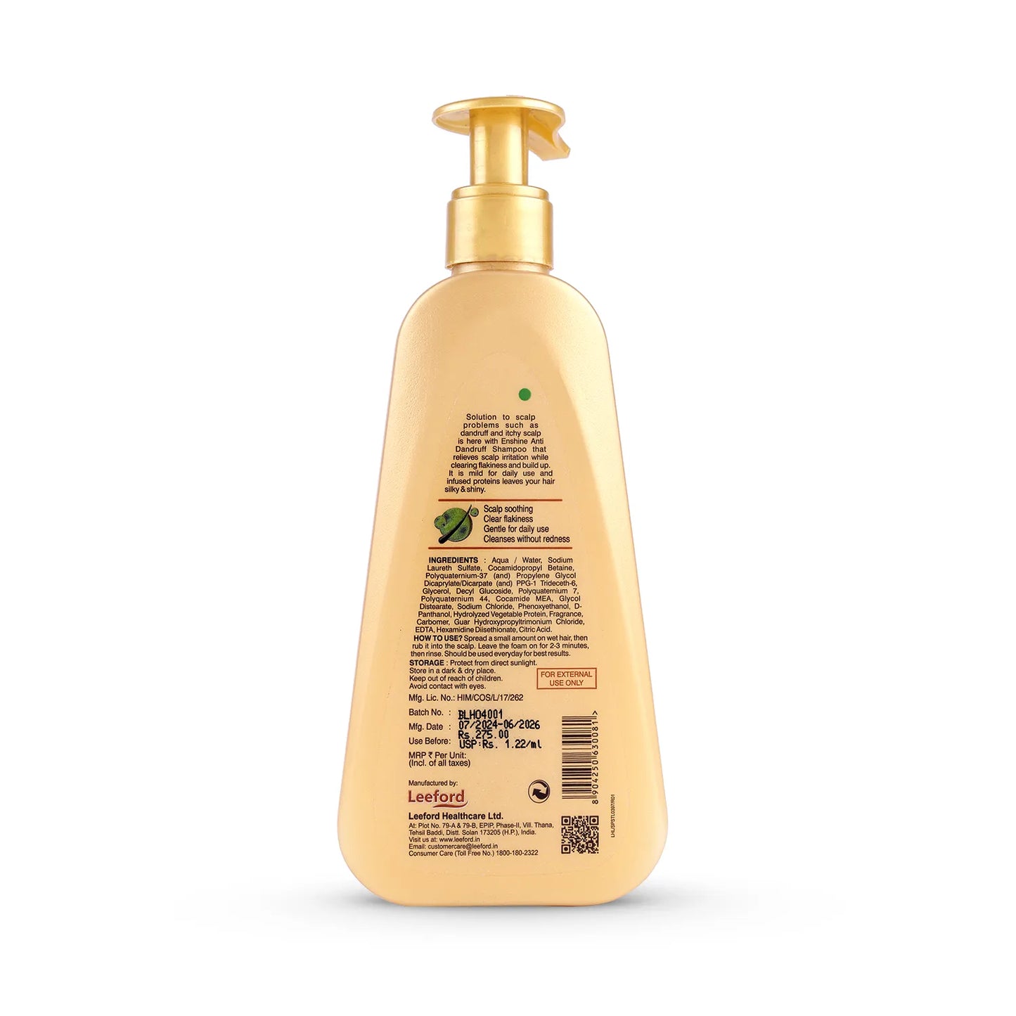ENSHINE ANTI DANDRUFF SHAMPOO