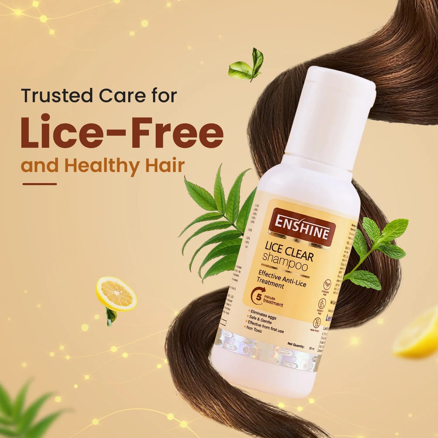 ENSHINE LICE CLEAR SHAMPOO