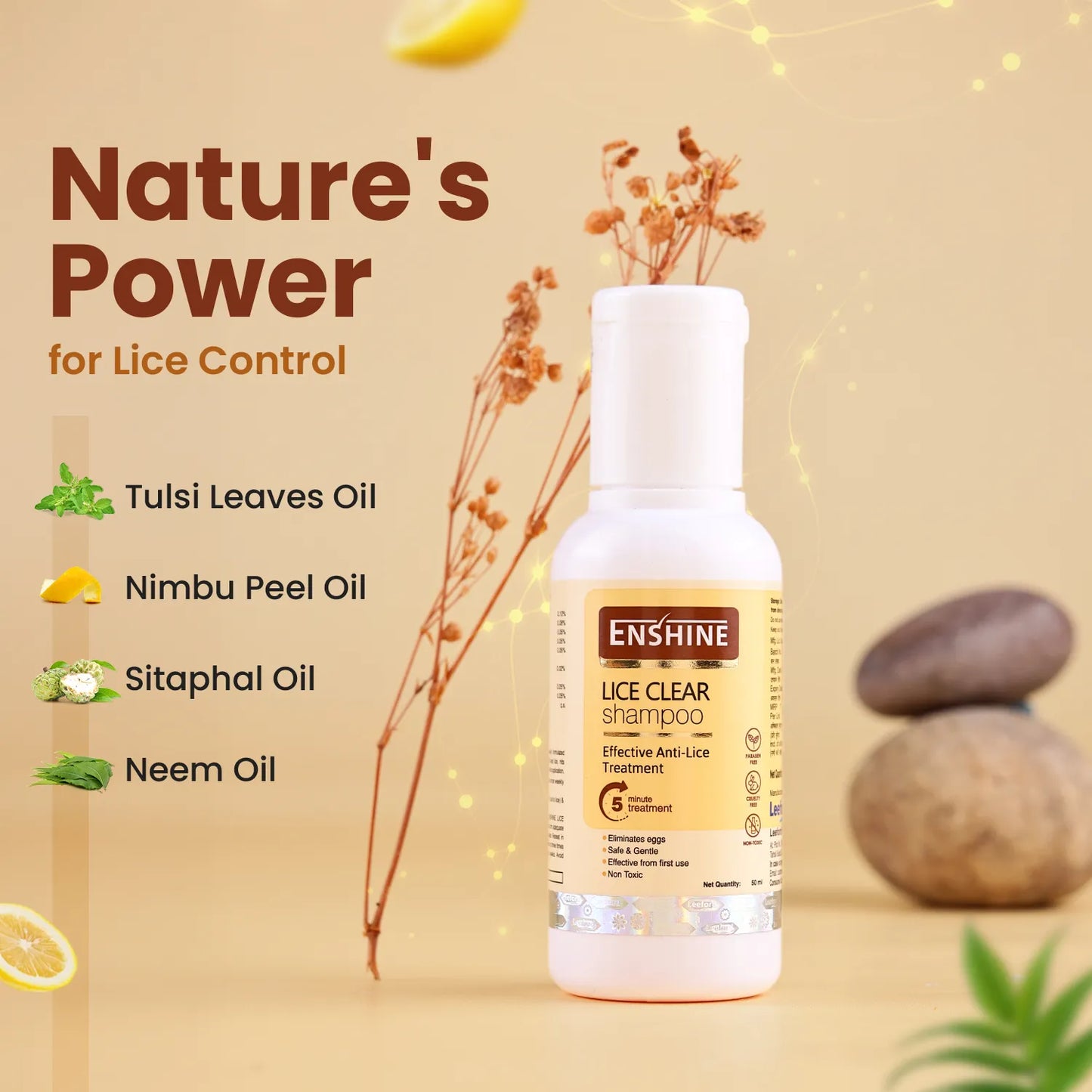 ENSHINE LICE CLEAR SHAMPOO