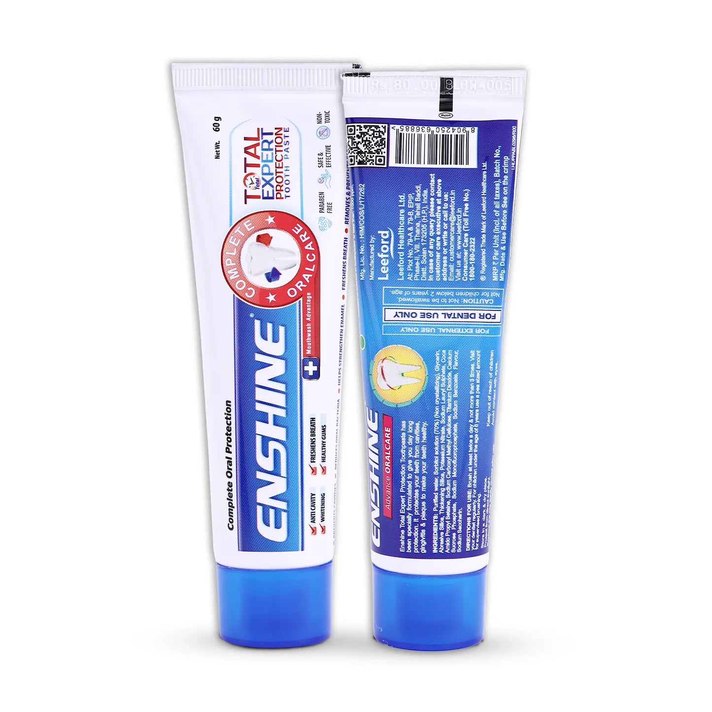 ENSHINE TOTAL EXPERT TOOTHPASTE 100 GM