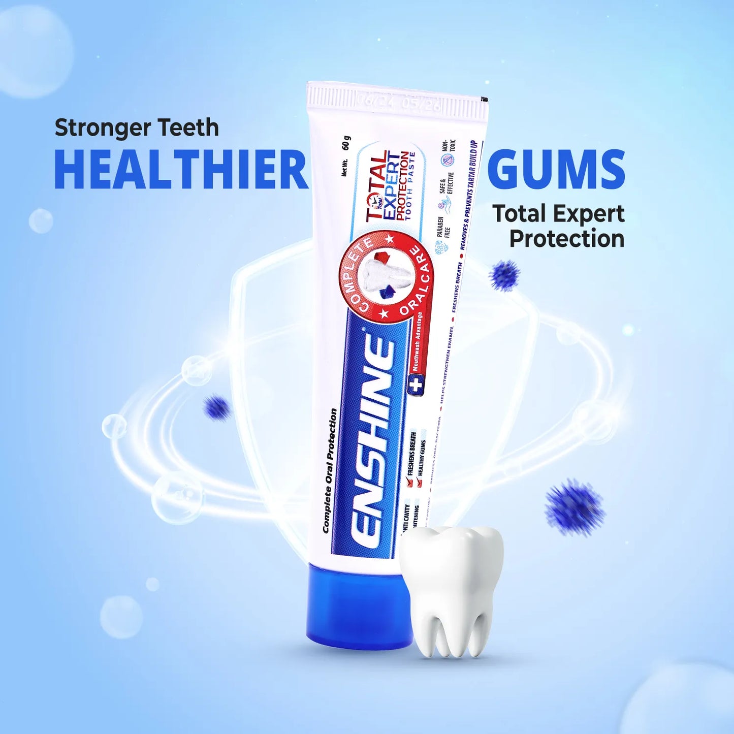 ENSHINE TOTAL EXPERT TOOTHPASTE 100 GM
