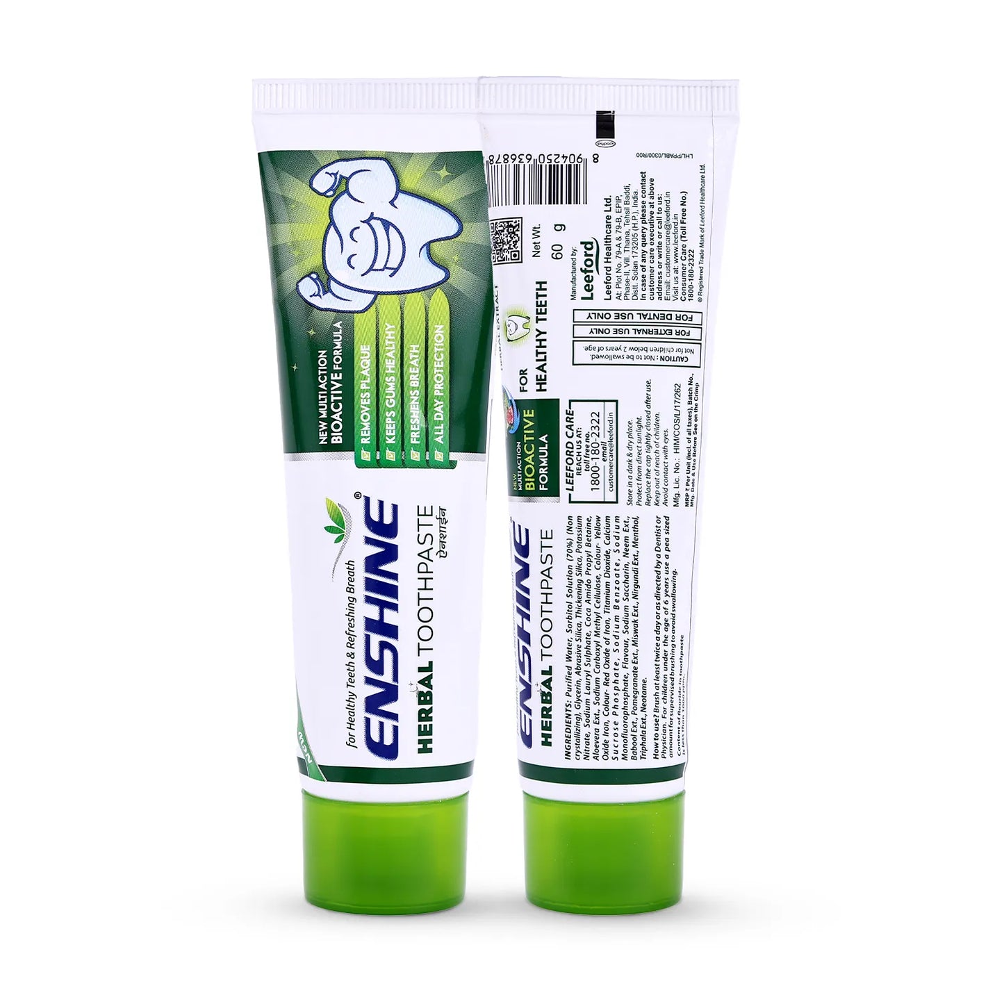 ENSHINE HERBAL TOOTHPASTE 100 GM