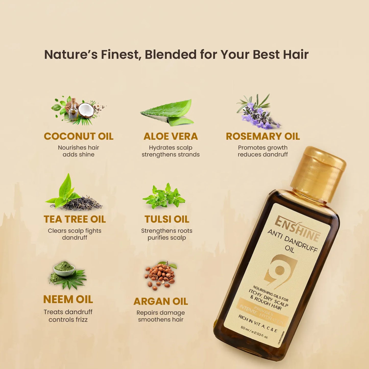 ENSHINE ANTI DANDRUFF OIL