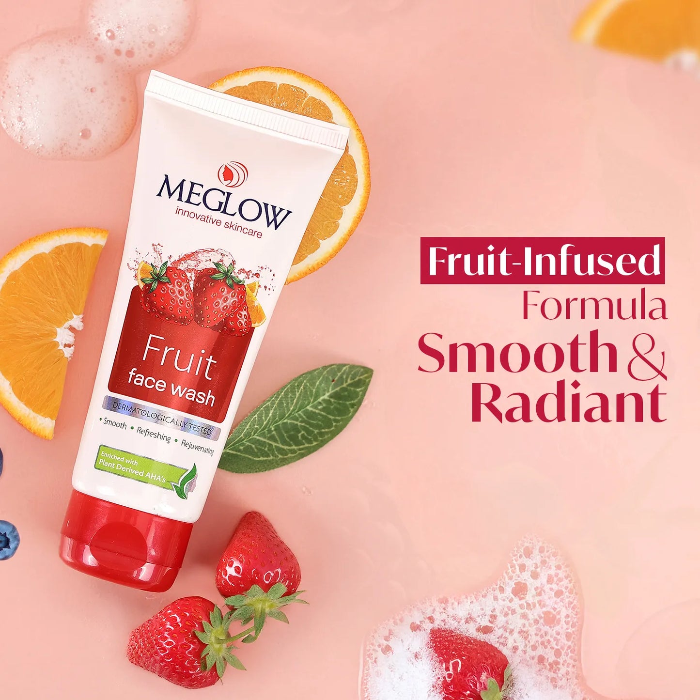 MEGLOW Fruit Face Wash 70 g