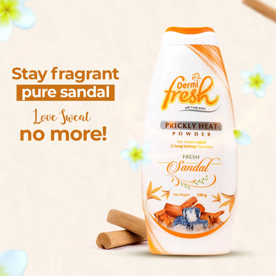 DERMI FRESH POWDER (SANDAL) 150 GM