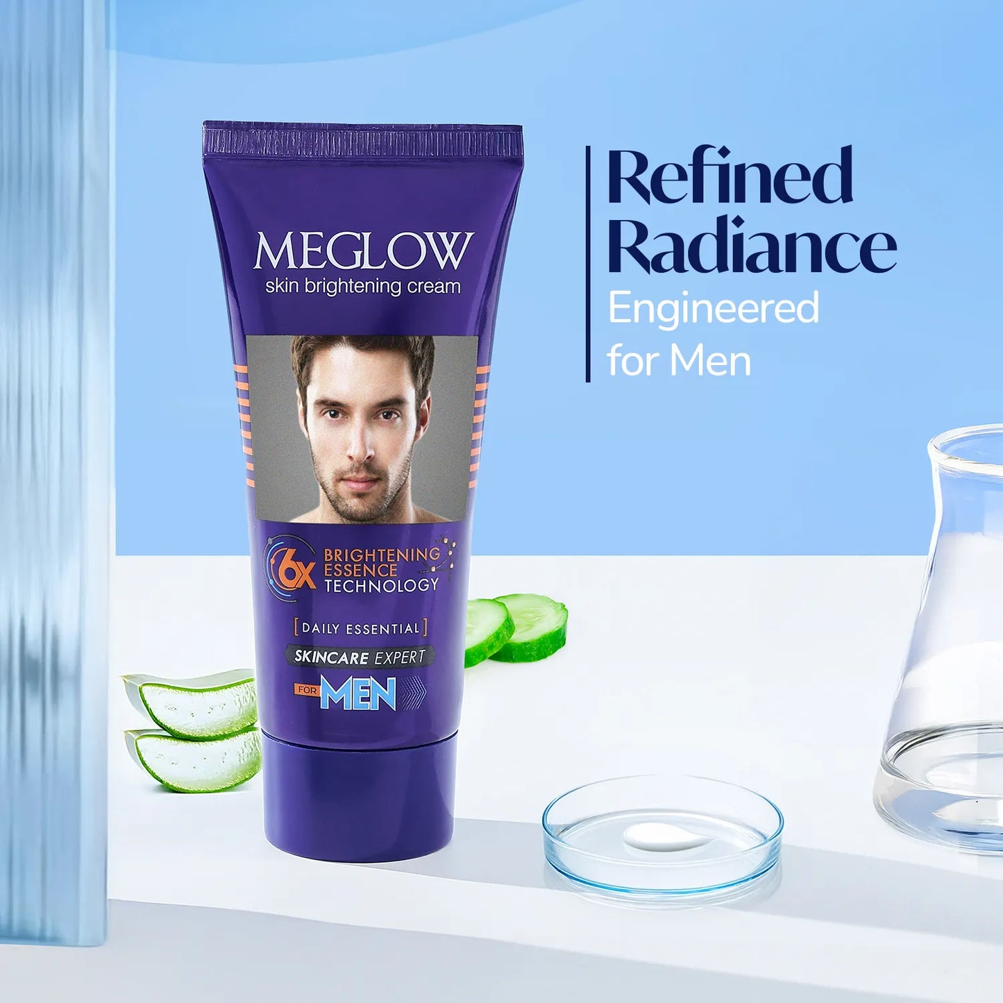 MEGLOW Skin Men Brightening Cream 15 g