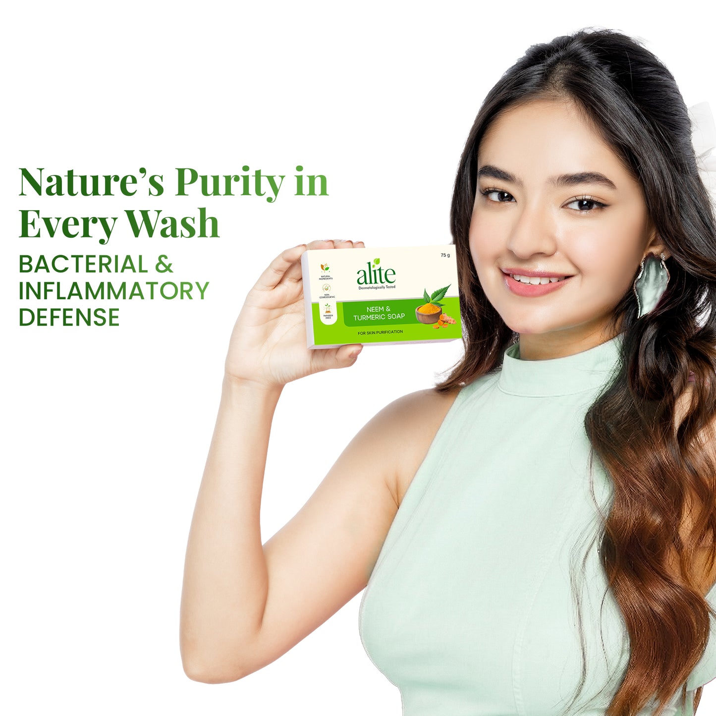 ALITE NEEM & TURMERIC SOAP