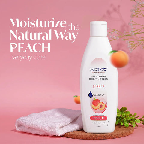 Meglow Body Lotion (Peach)