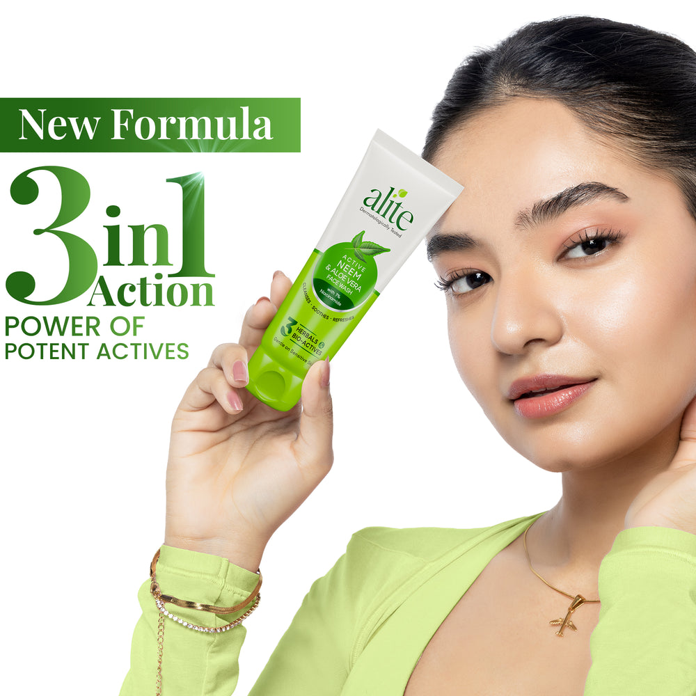 ALITE NEEM & ALOEVERA FACE WASH