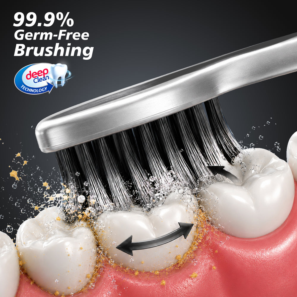 black toothbrush