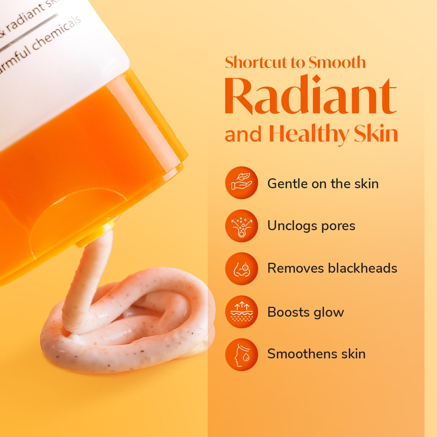 MEGLOW Apricot Scrub 70 g