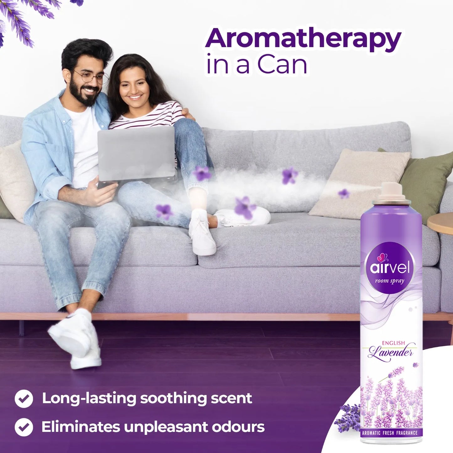 AIRVEL ROOM SPRAY (LAVENDER)