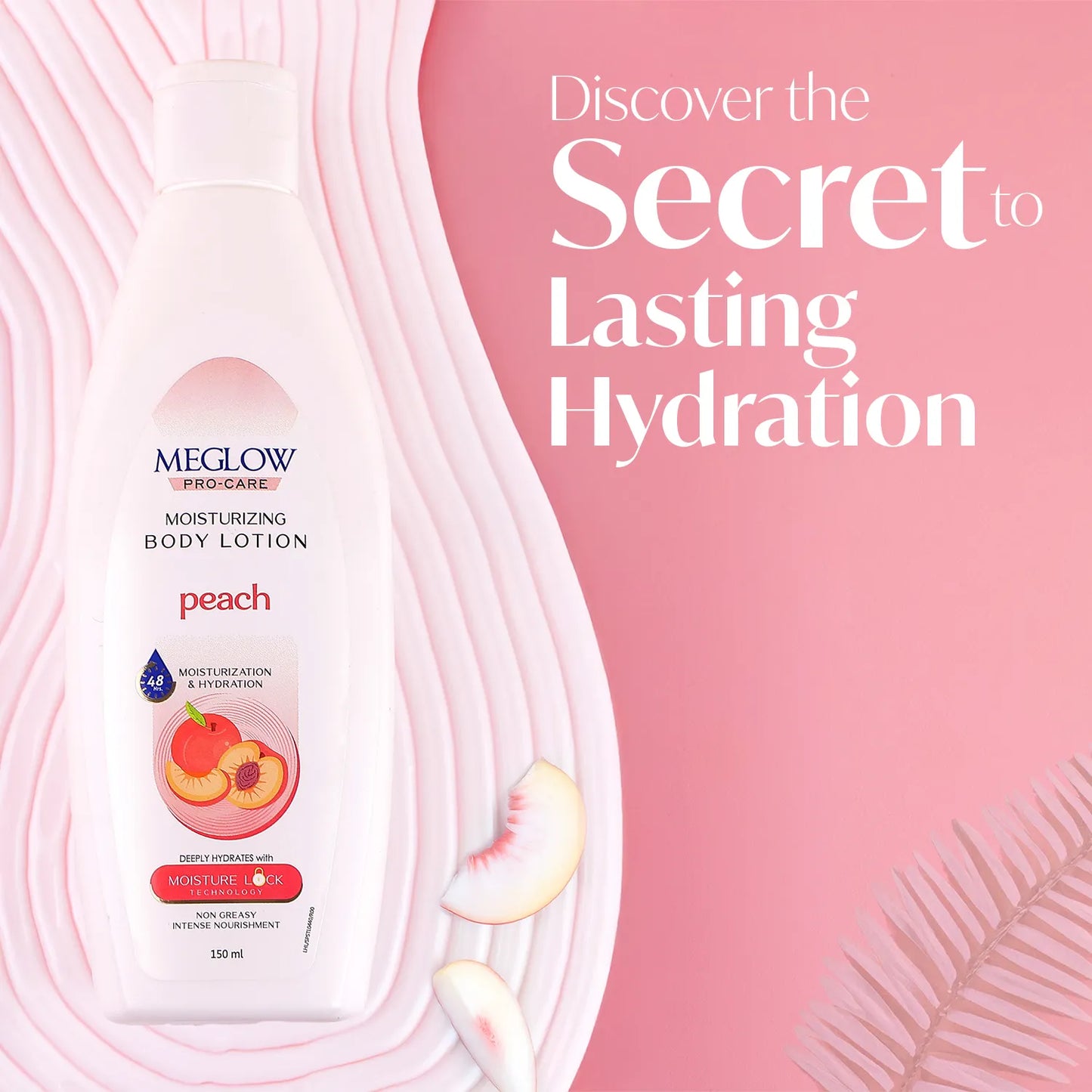 Meglow Body Lotion (Peach)