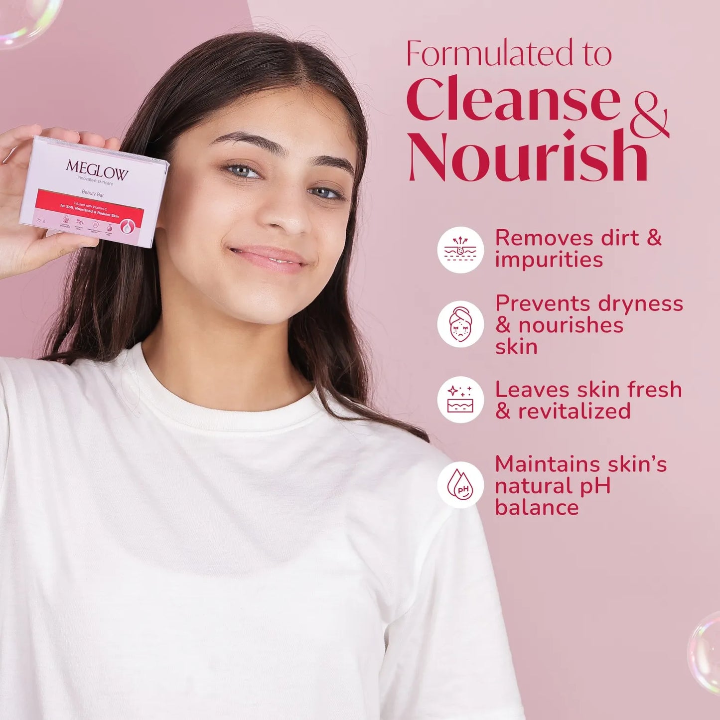 MEGLOW Beauty Cream Soap 75 g