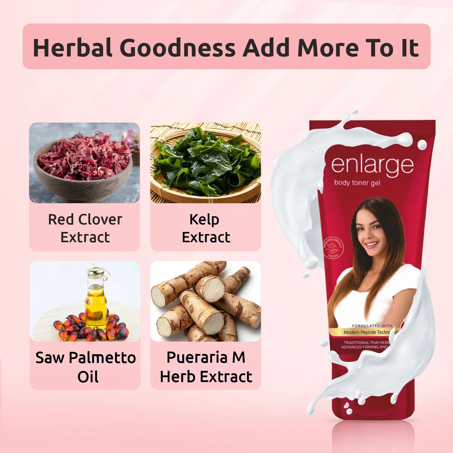 ENLARGE FEMALE BODY TONER GEL 50G