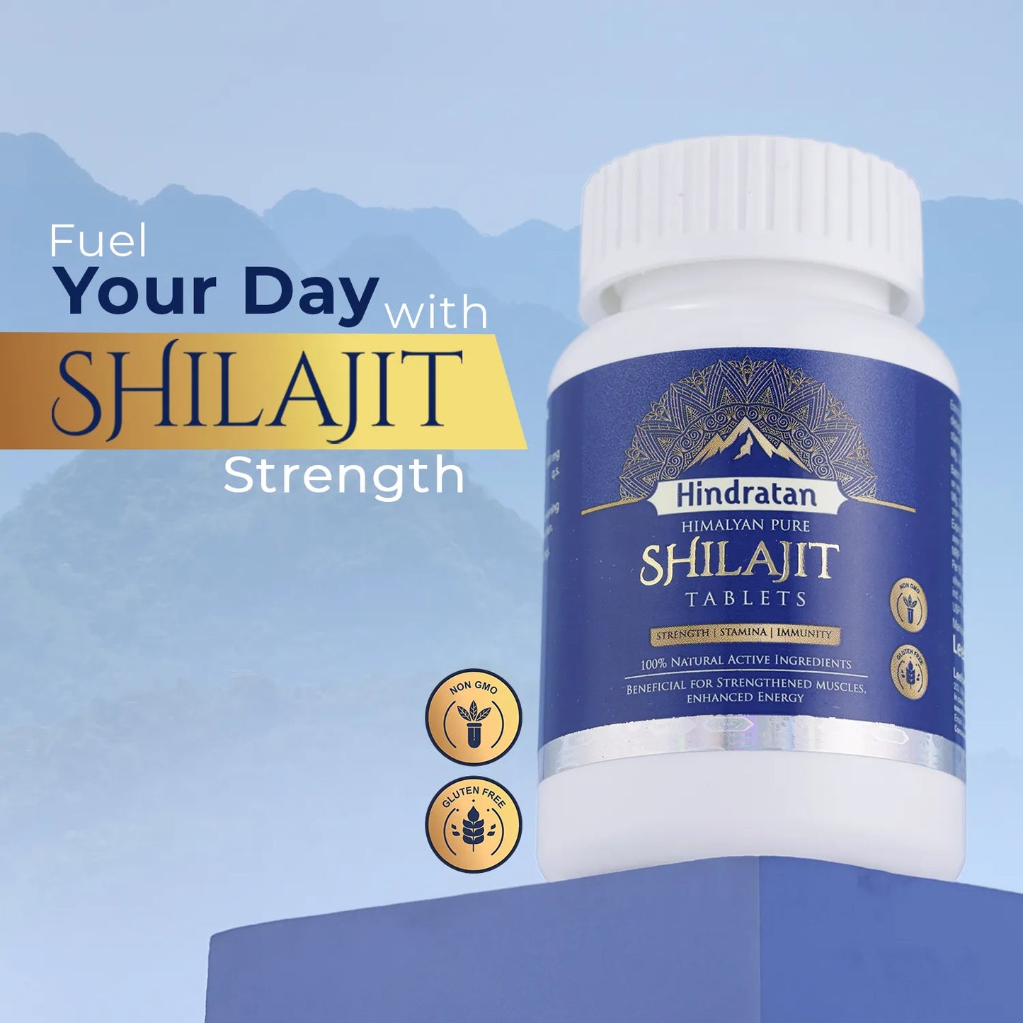 HINDRATAN Pure Shilajit Tab 60 Tab