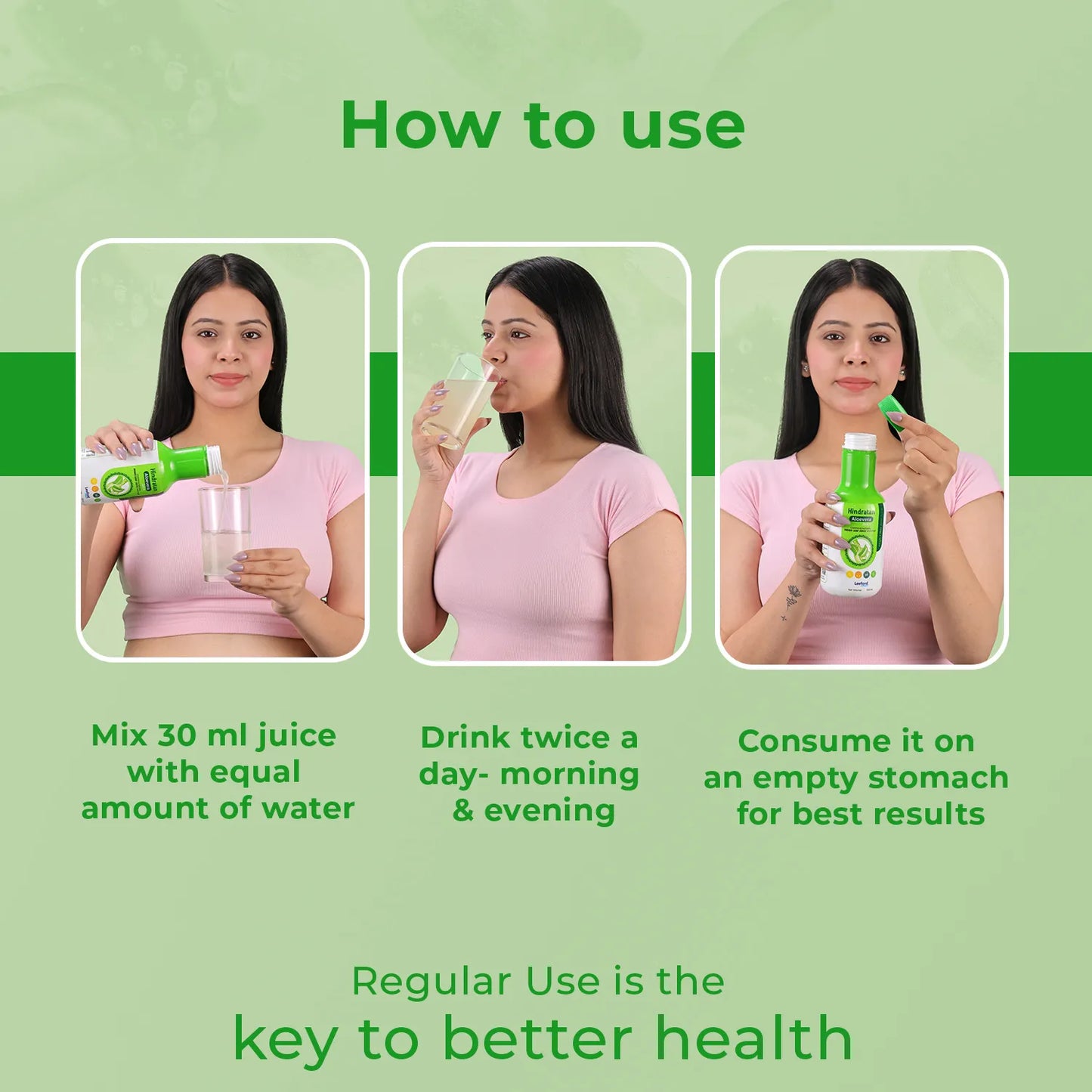 HINDRATAN Aloevera Juice 500 ml