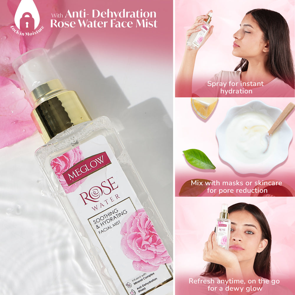 MEGLOW Rose Water 100 ml