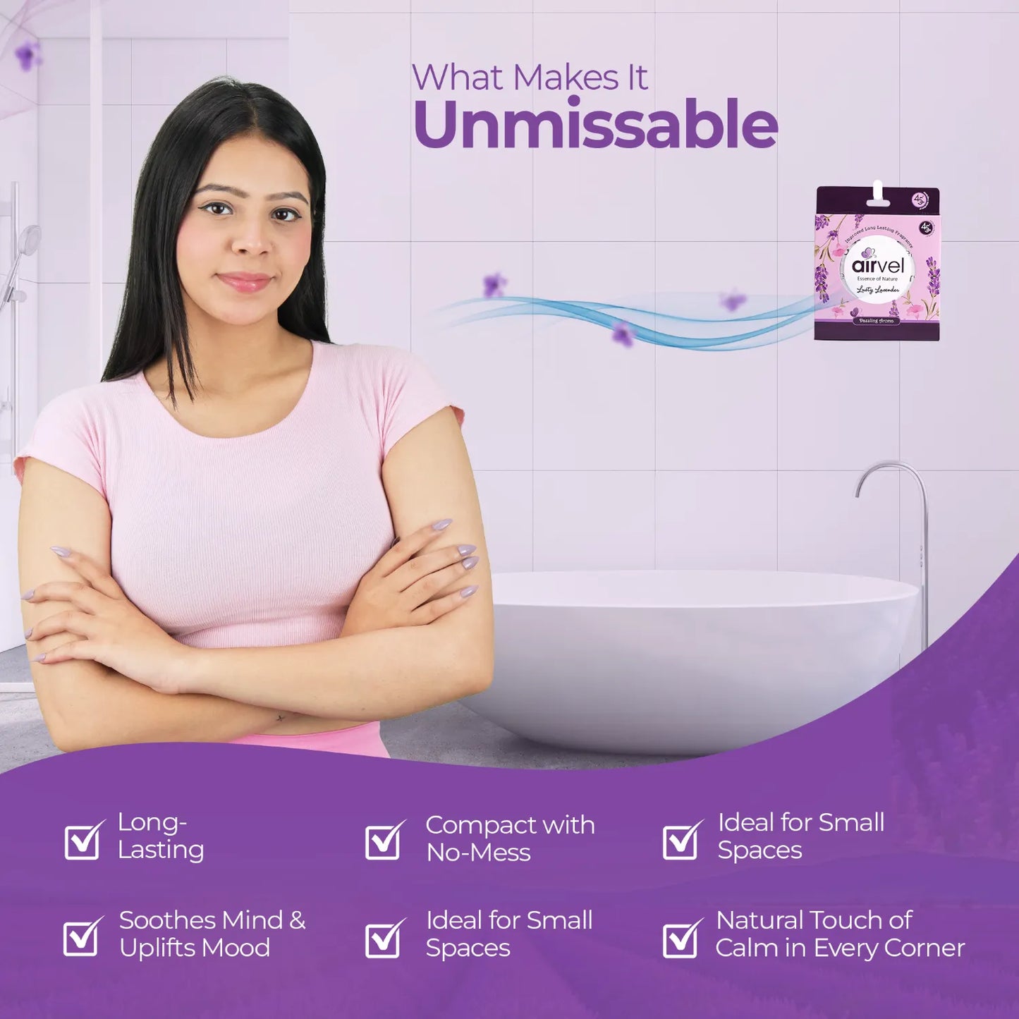 AIRVEL BLOCK (LAVENDER)