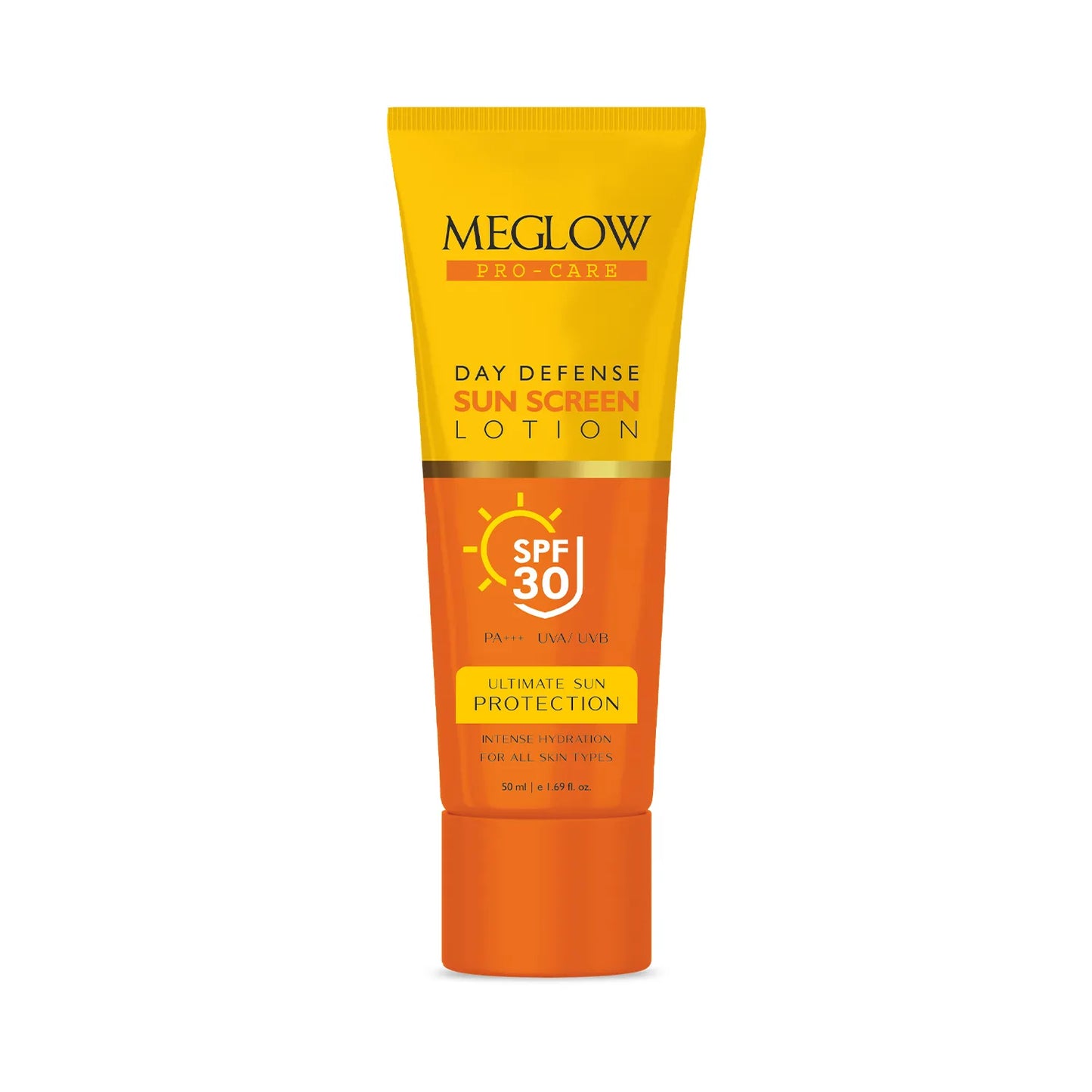 MEGLOW SUNSCREEN LOTION SPF-30 (50 ml)