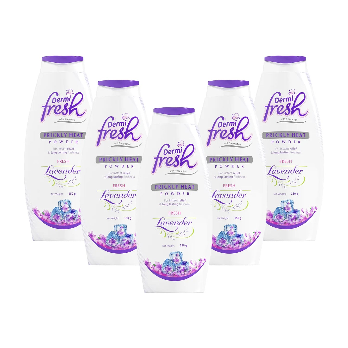 DERMI FRESH POWDER (LAVENDER) 150 GM