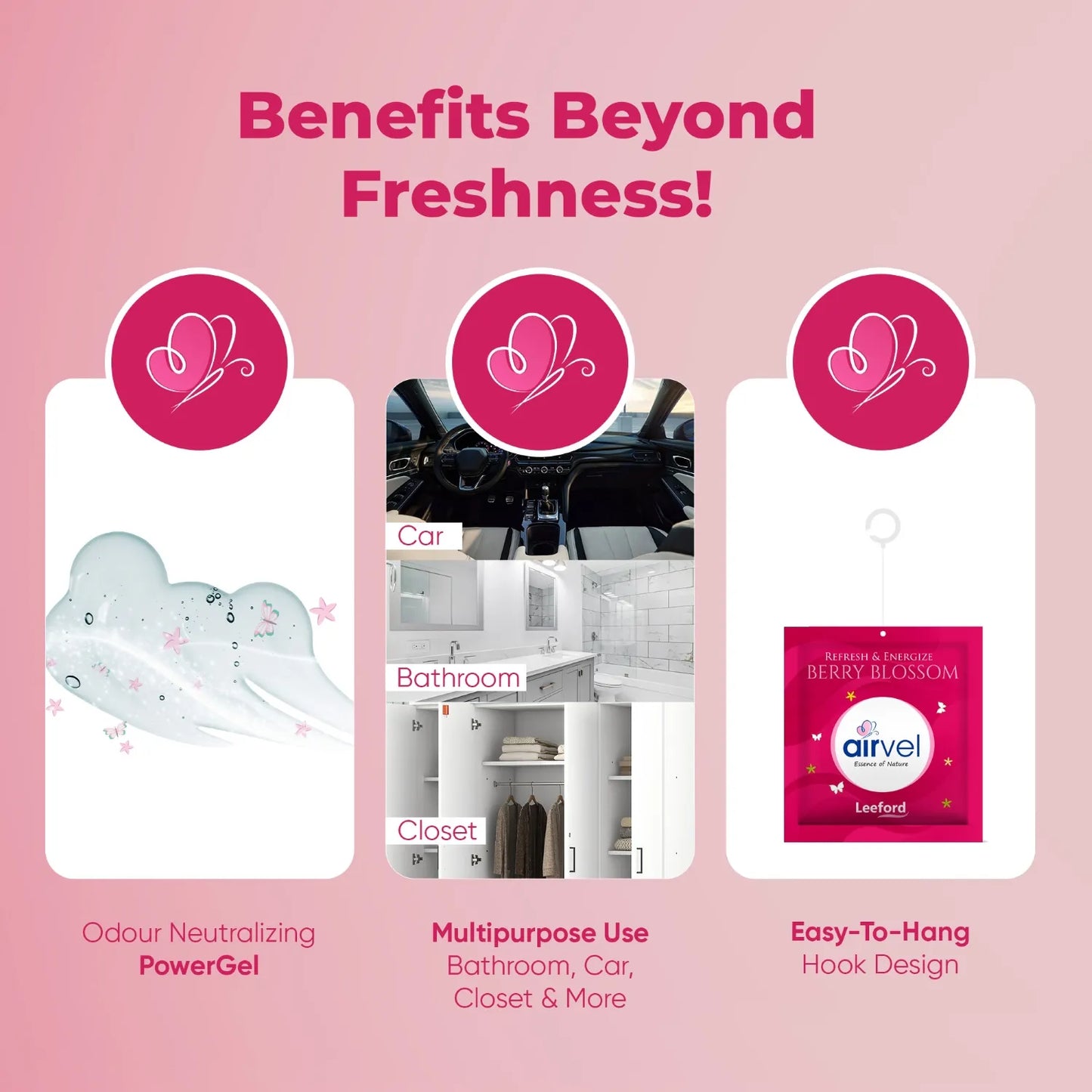 AIRVEL POUCH (BERRY BLOSSOM)