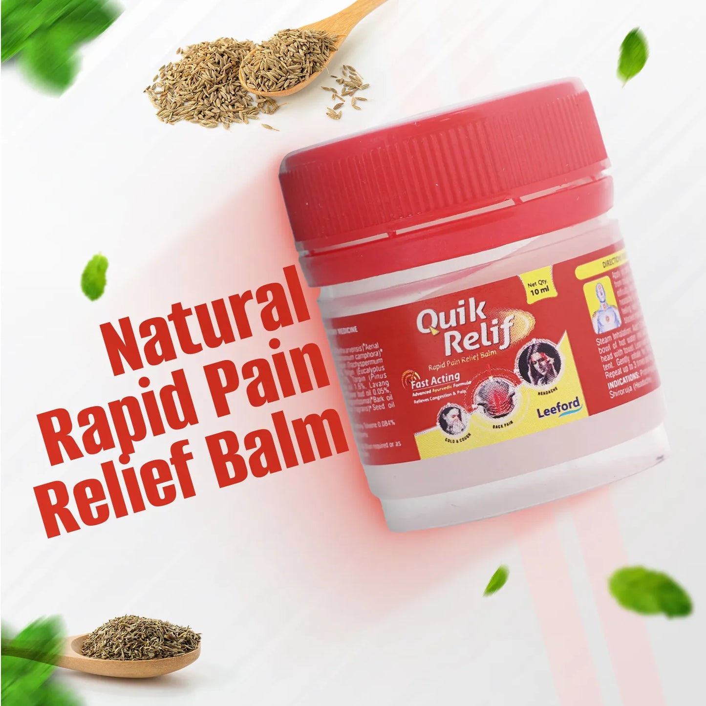 QUIK RELIF BALM 10 ml