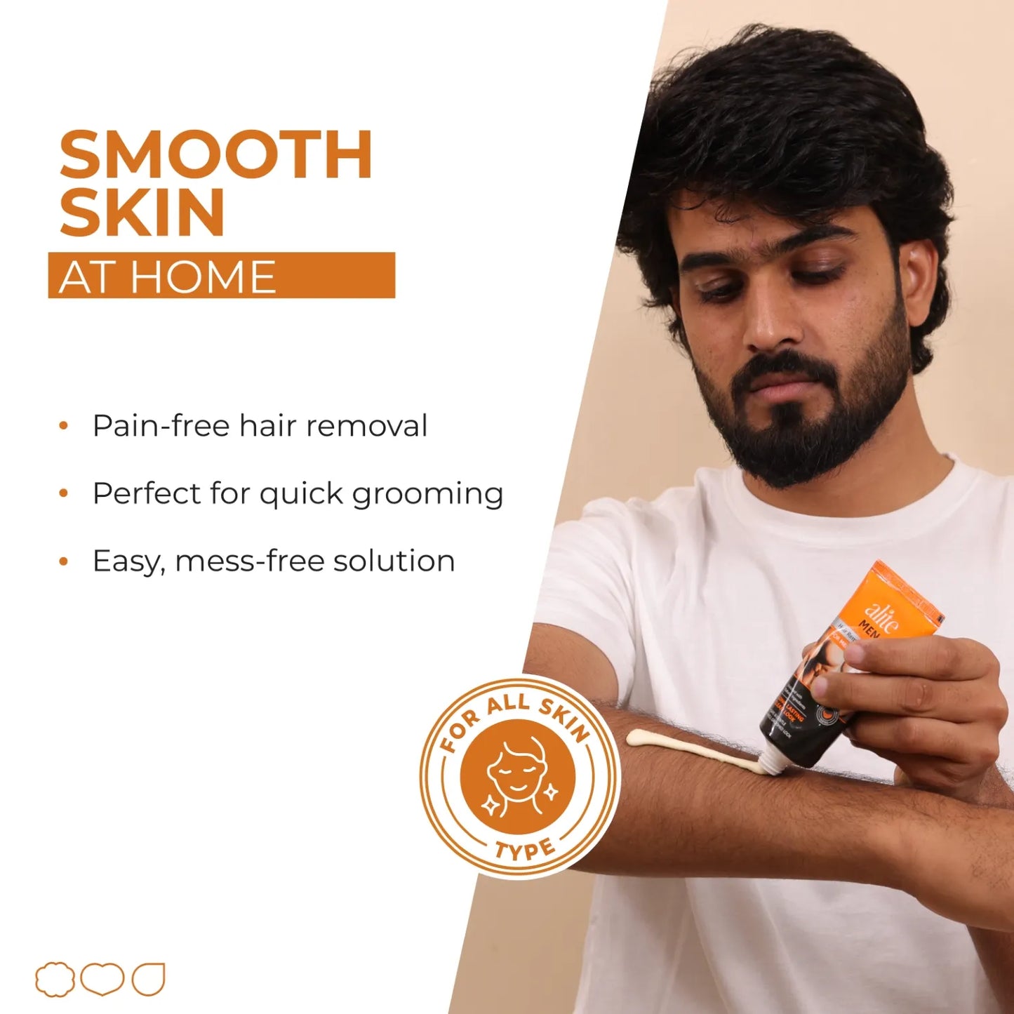 ALITE HAIR REMOVAL CREAM (MEN) (60 GM)